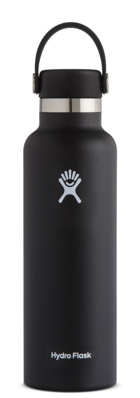 Hydro Flask Bottle, Standard Mouth, White, 21 Ounce